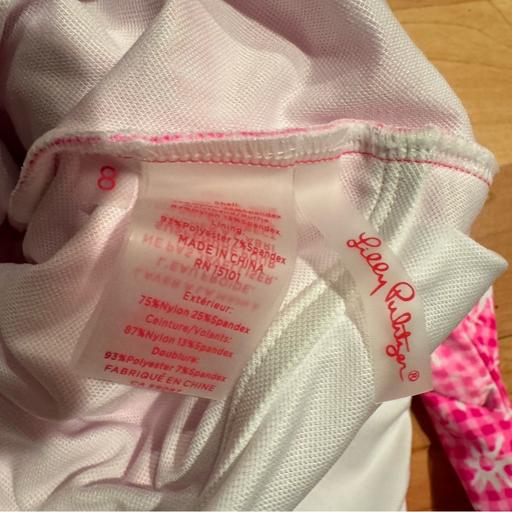 Lilly Pulitzer Pink One-Piece Swimsuit - Picture 3 of 3
